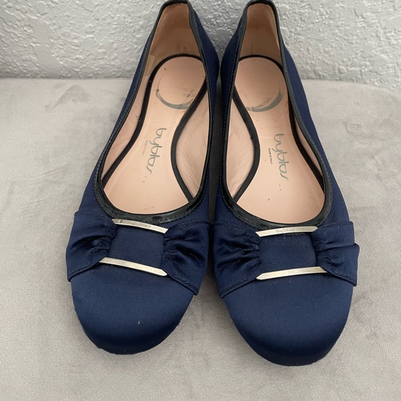Byblos flat shoes navy size 37.Made in Italy - Picture 1 of 6